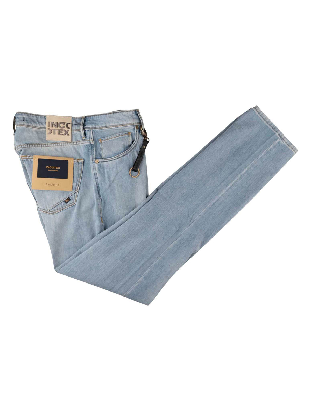 Incotex Incotex Light Blue Cotton Jeans Light Blue 000