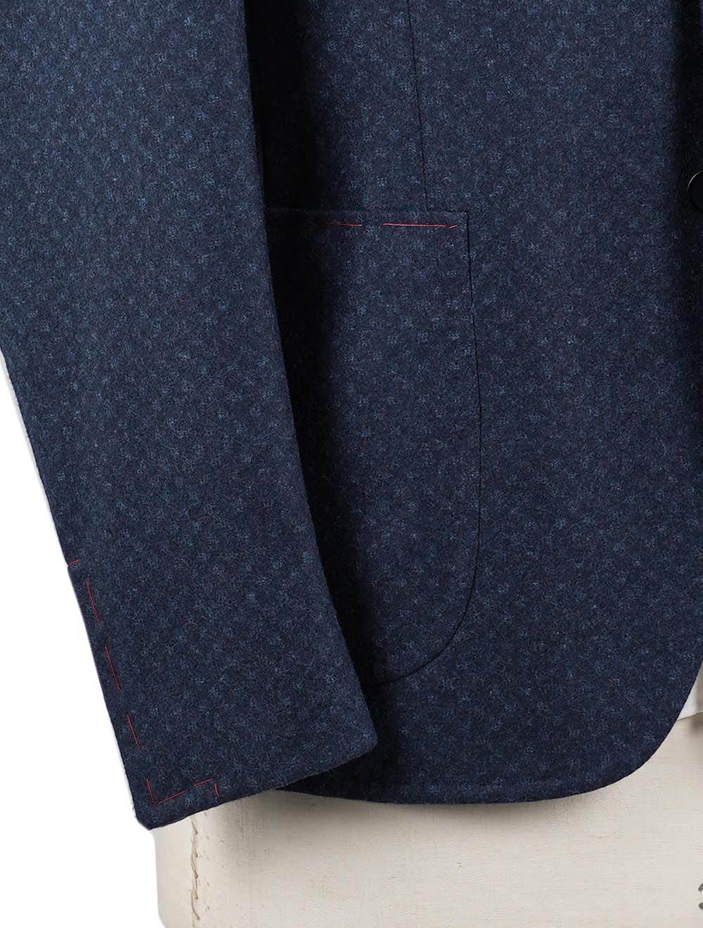 Isaia Blue Wool Suit