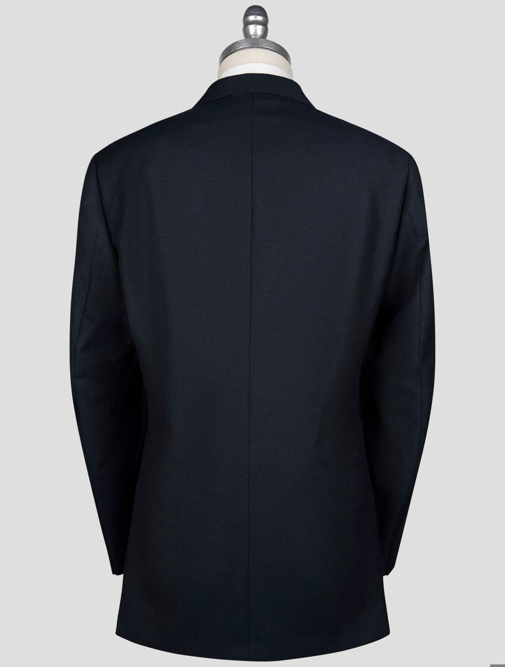 Isaia Blue Wool Mohair Blazer