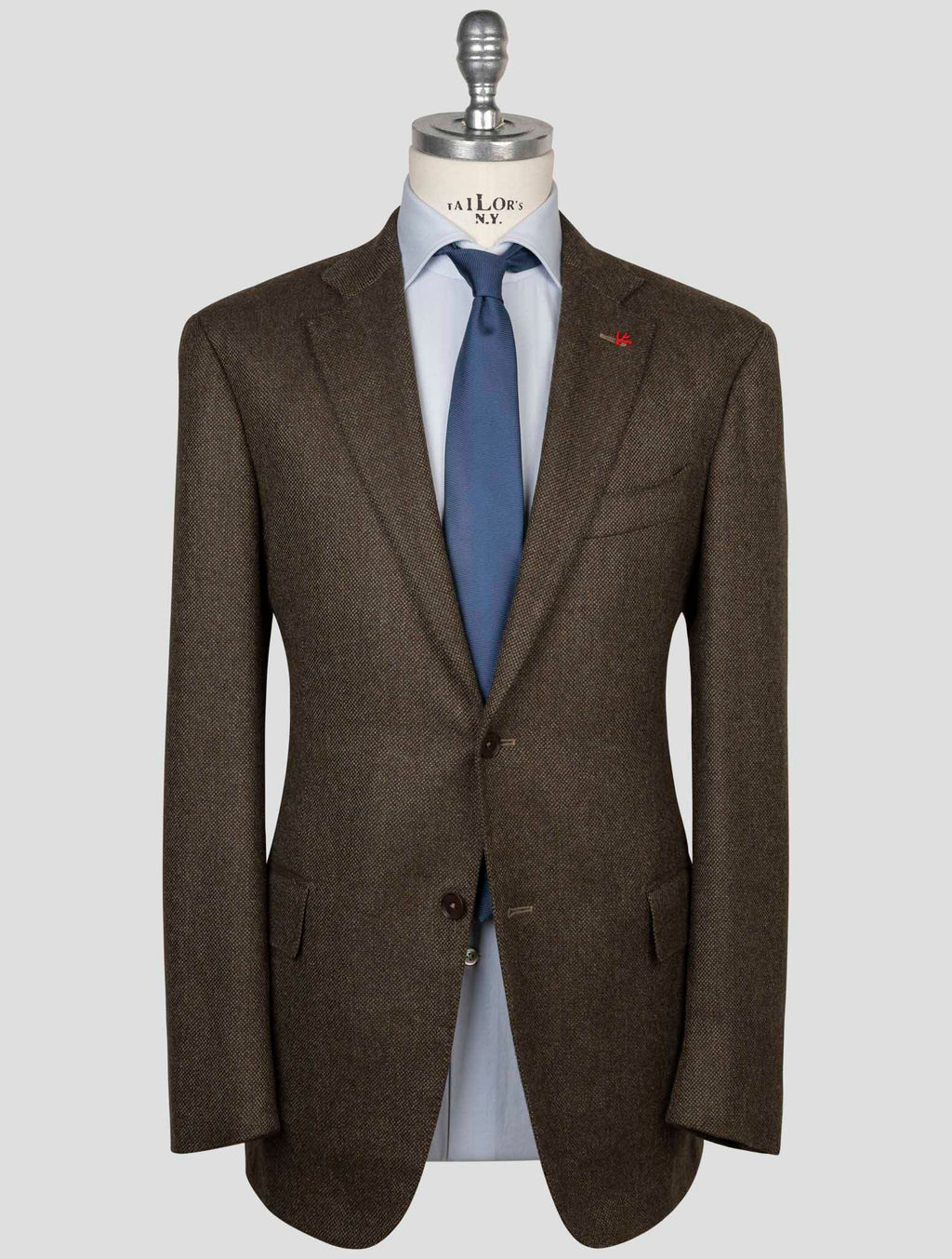 Isaia Brown Wool Blazer