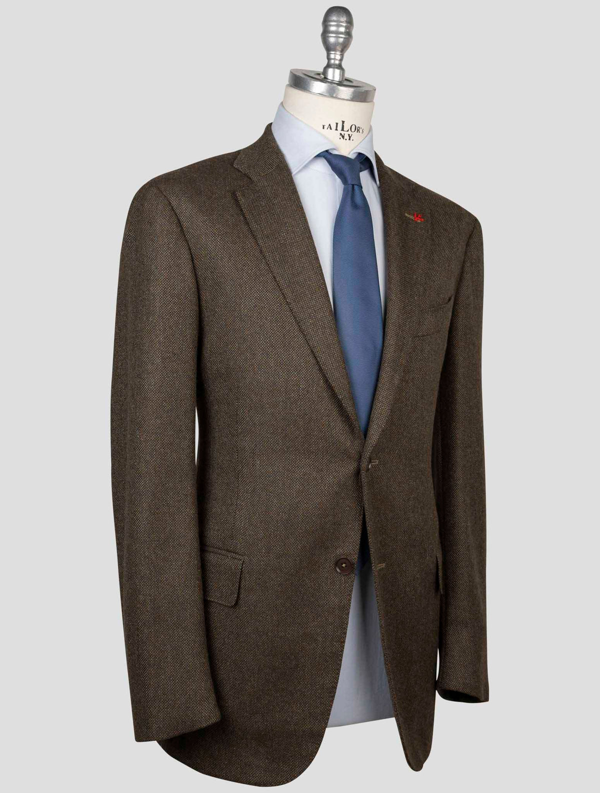 Isaia Isaia Brown Wool Blazer Brown 001