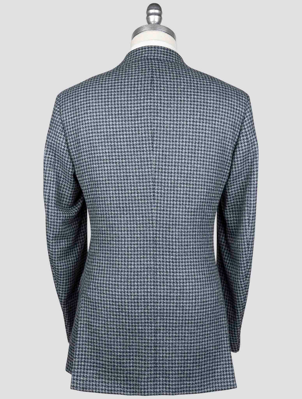 Isaia Gray Blue Wool Cashmere Blazer