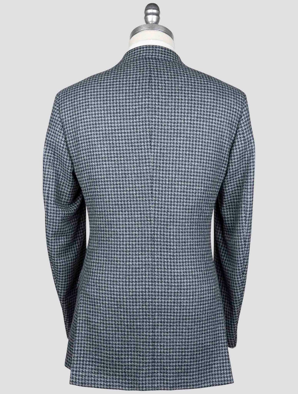 Isaia Gray Blue Wool Cashmere Blazer