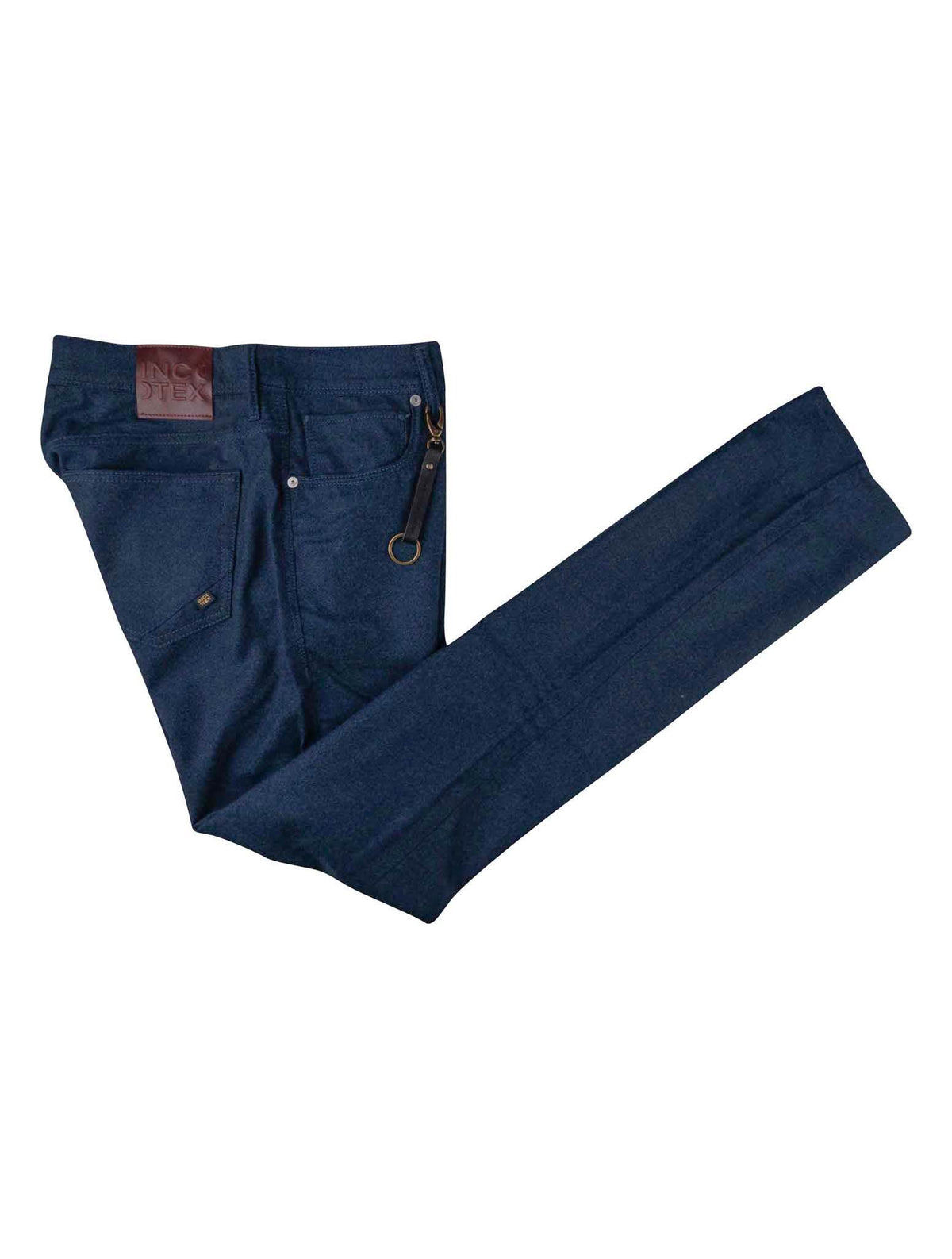 Incotex Blue Virgin Wool Jeans
