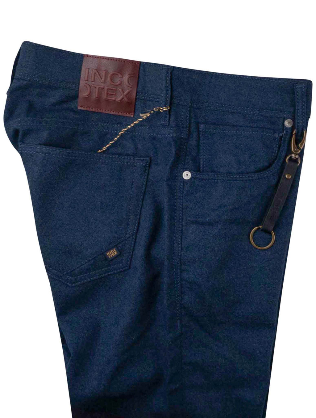 Incotex Blue Virgin Wool Jeans