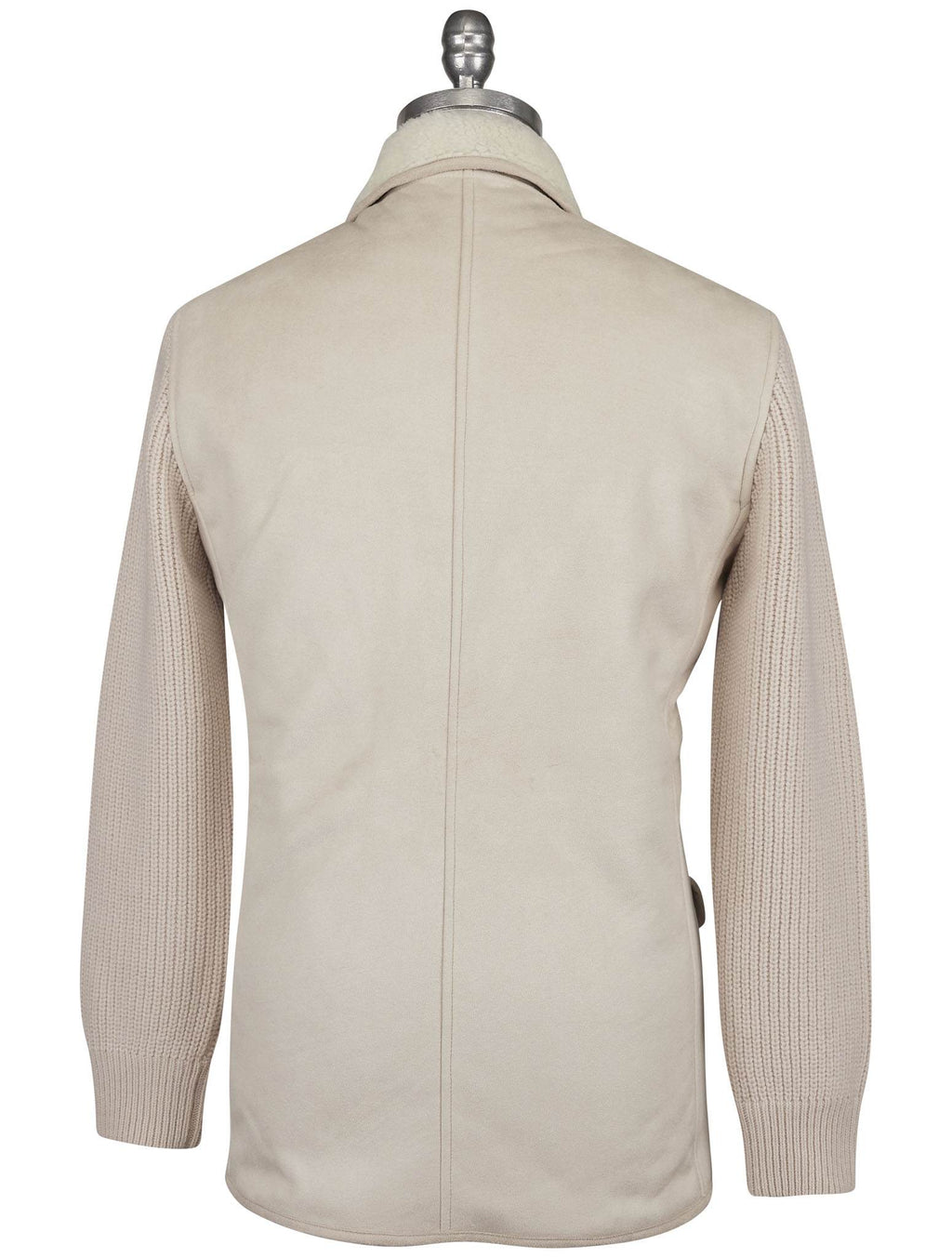 Gran Sasso Beige Virgin Wool Coat
