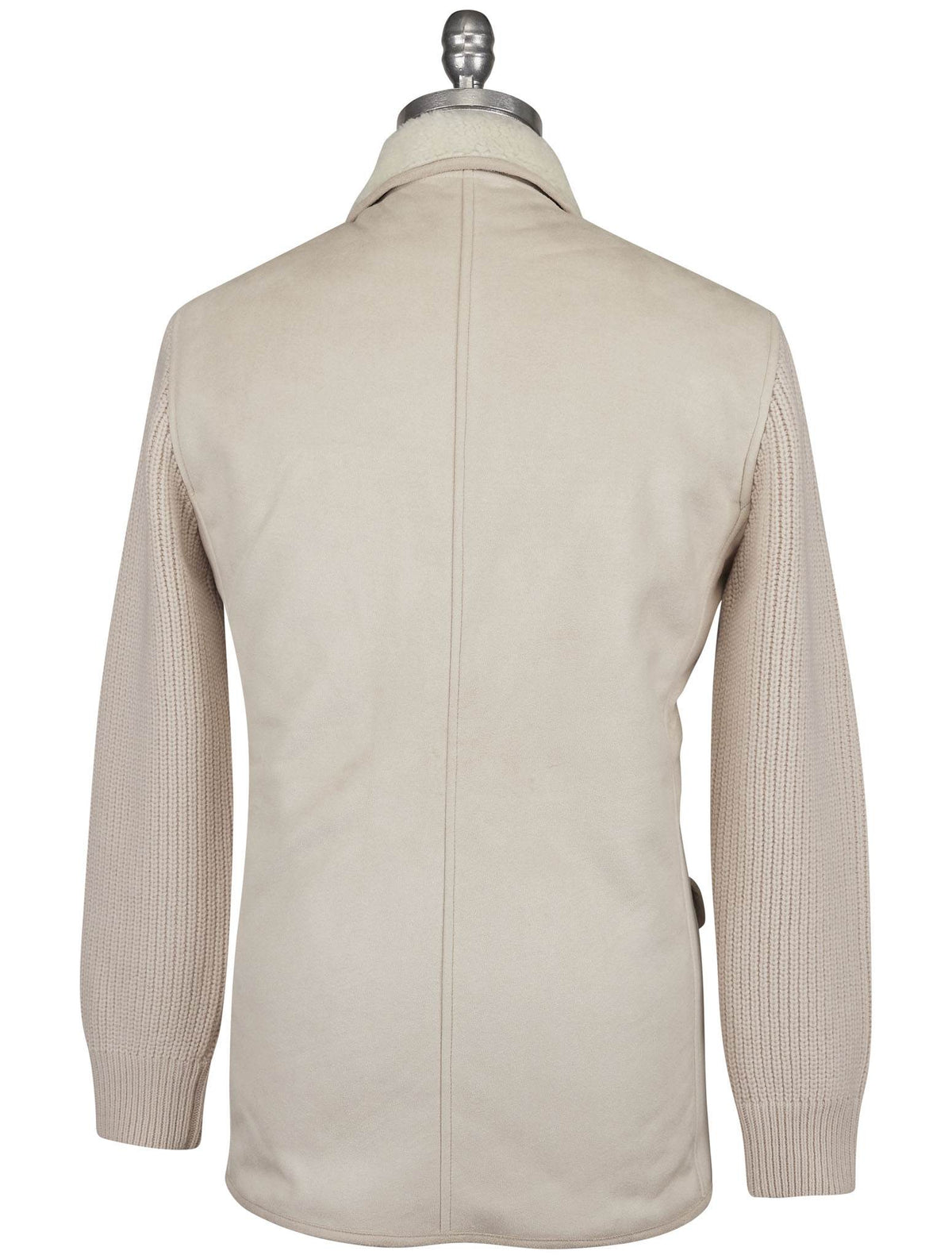 Gran Sasso Beige Virgin Wool Coat