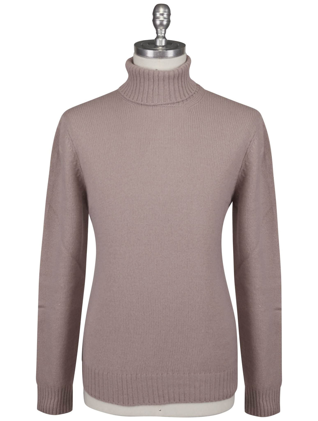 Gran Sasso Pink Virgin Wool Sweater Turtle Neck