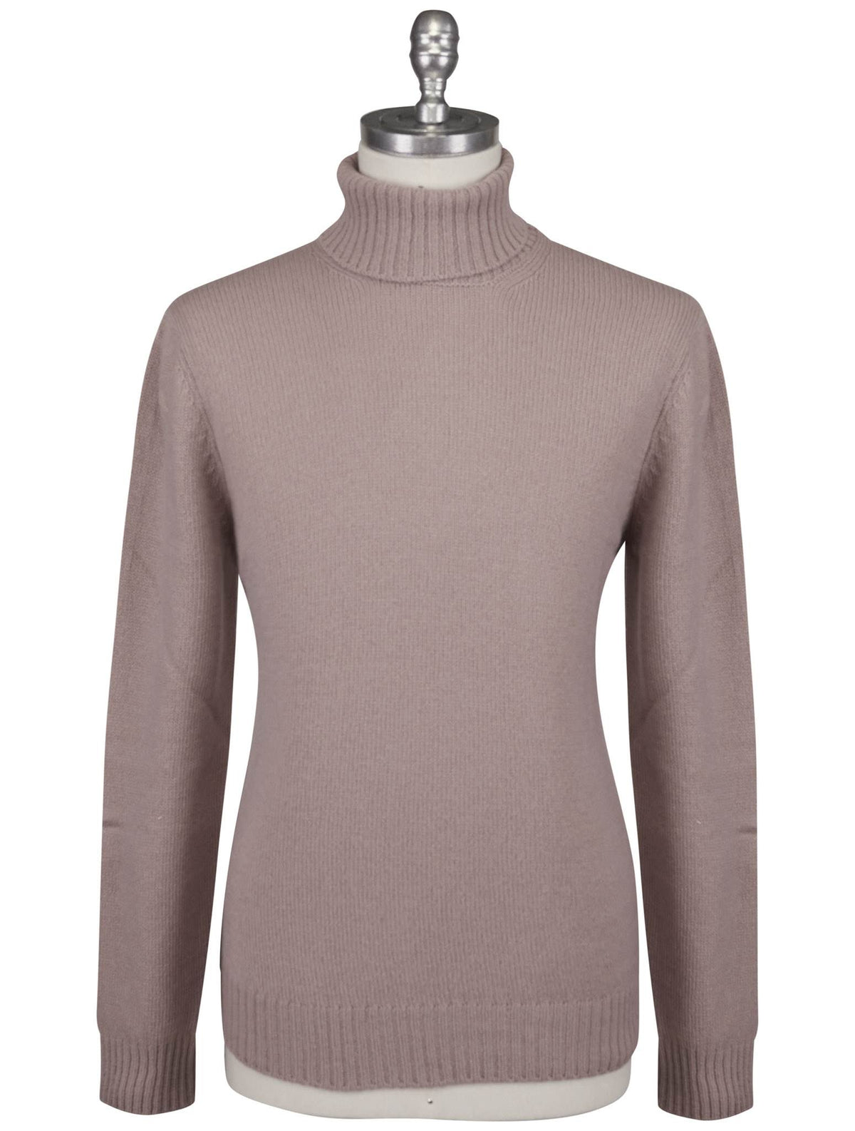 Gran Sasso Pink Virgin Wool Sweater Turtle Neck