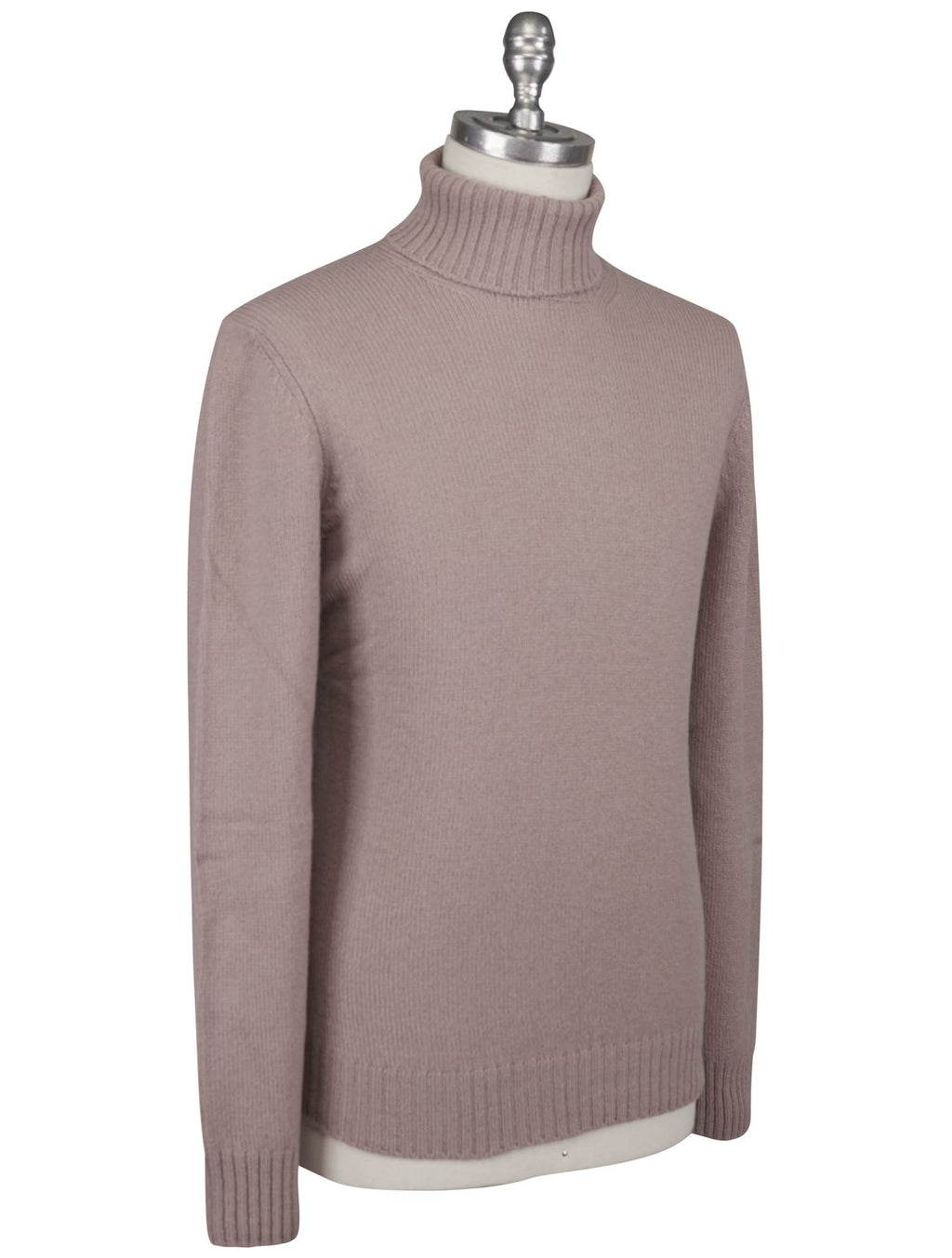 Gran Sasso Gran Sasso Pink Virgin Wool Sweater Turtle Neck Pink 001