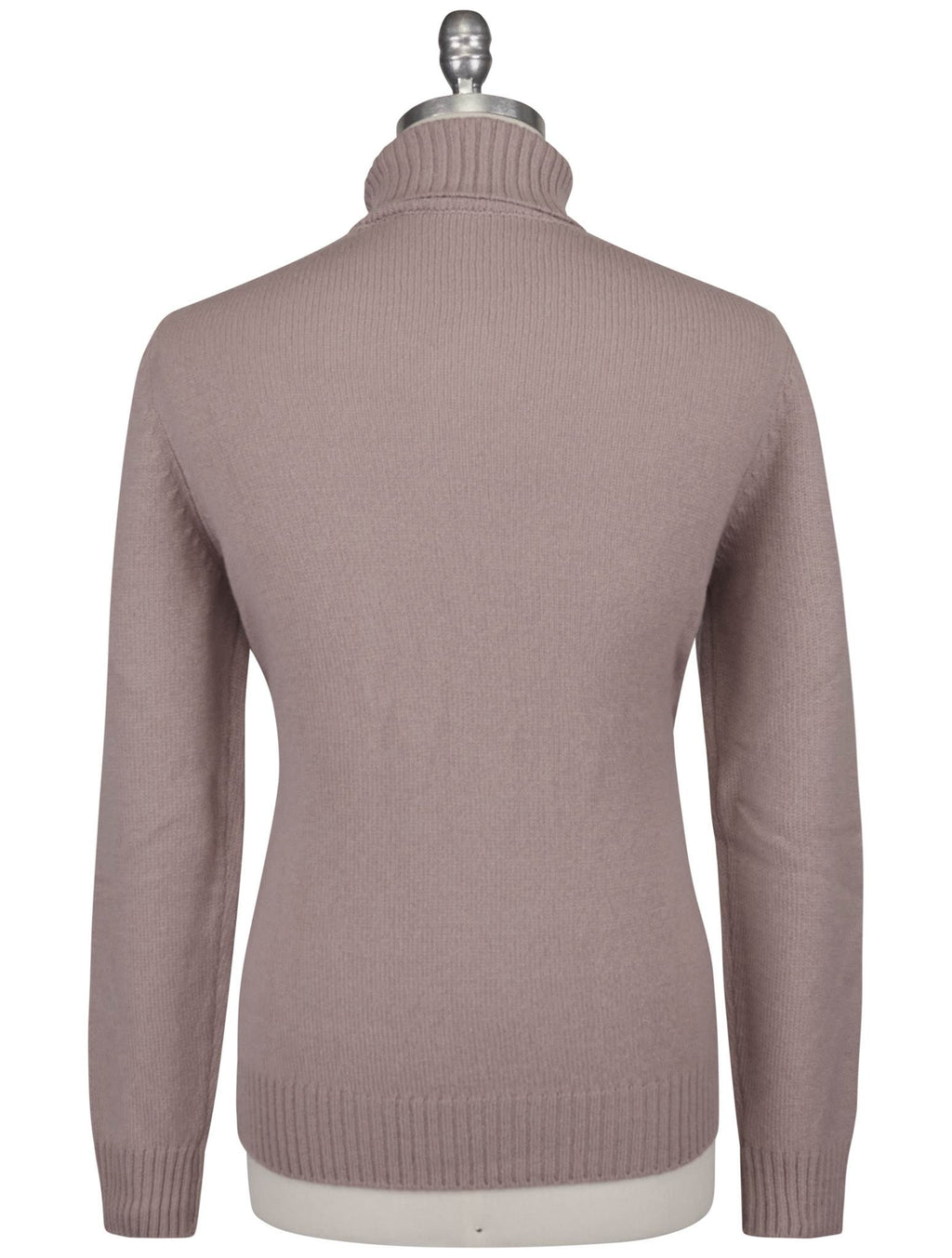 Gran Sasso Pink Virgin Wool Sweater Turtle Neck