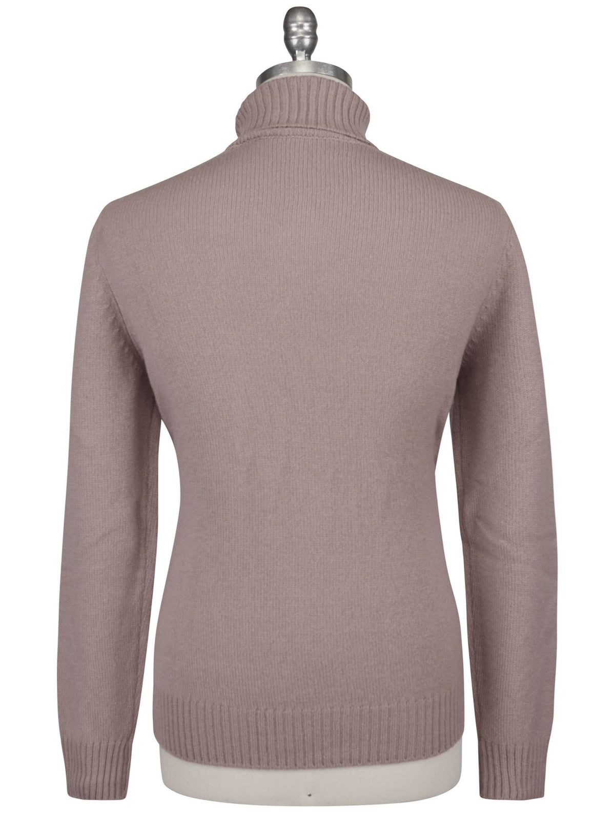 Gran Sasso Pink Virgin Wool Sweater Turtle Neck