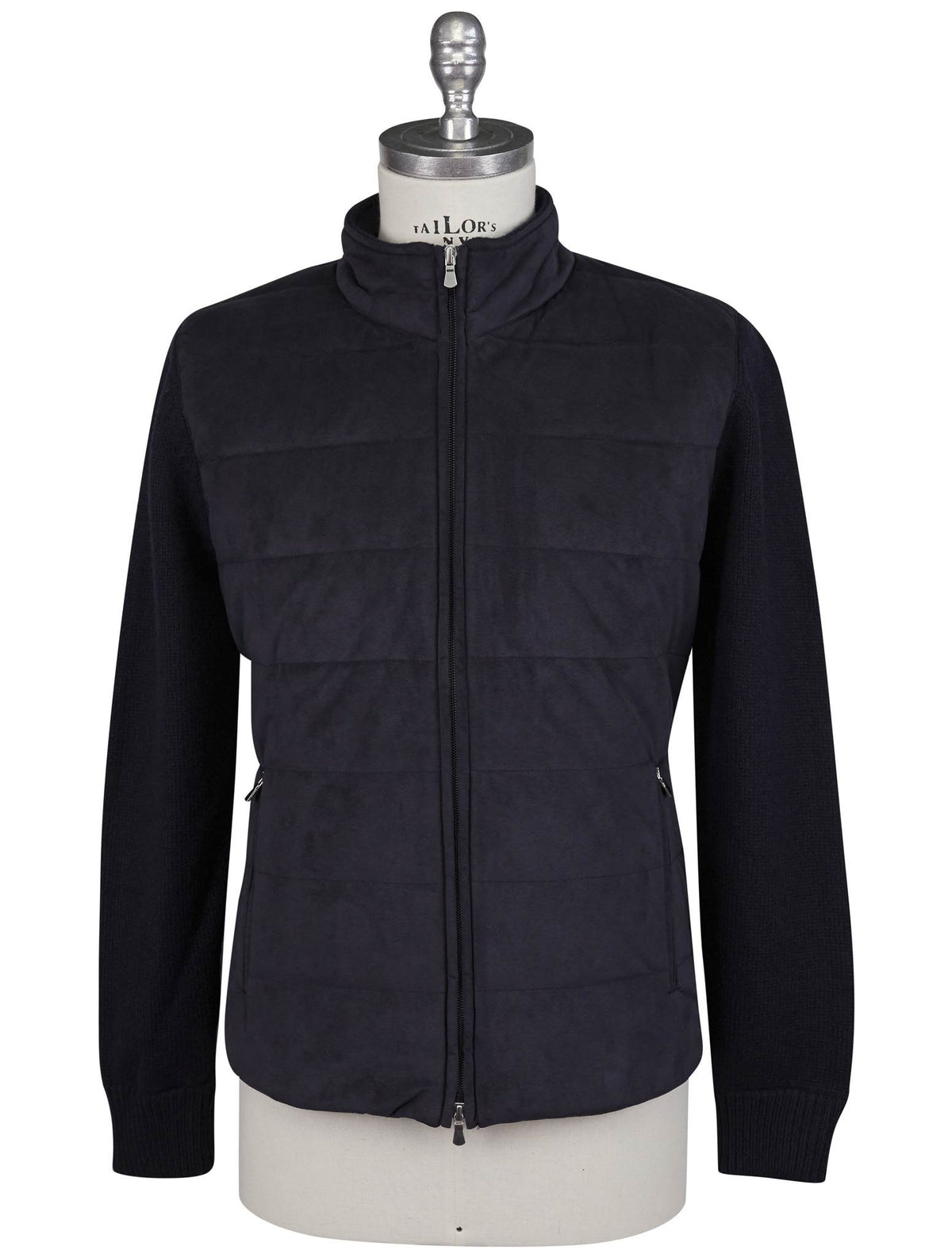 Gran Sasso Blue Virgin Wool Coat