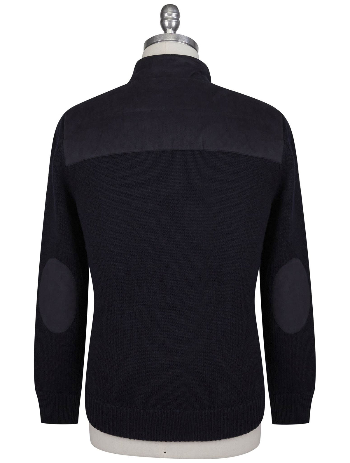 Gran Sasso Blue Virgin Wool Coat