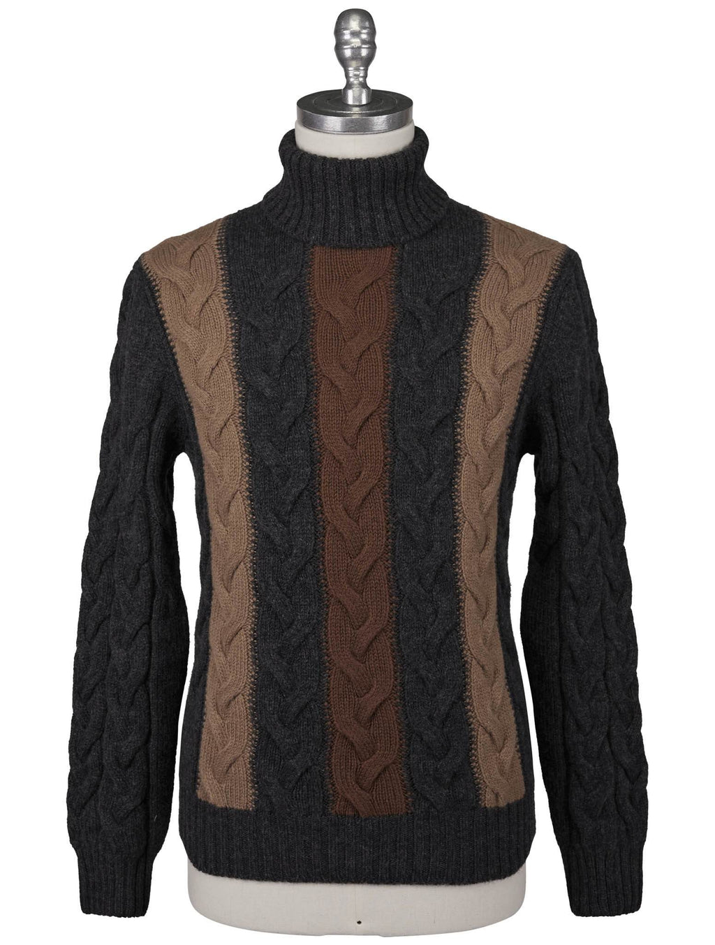 Gran Sasso Gran Sasso Multicolor Virgin Wool Sweater Turtleneck Multicolor 000