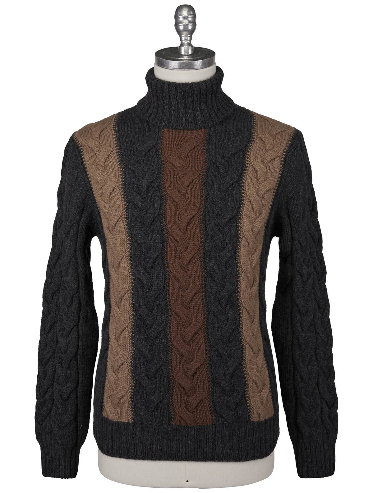 Gran Sasso Gran Sasso Multicolor Virgin Wool Sweater Turtleneck Multicolor 000