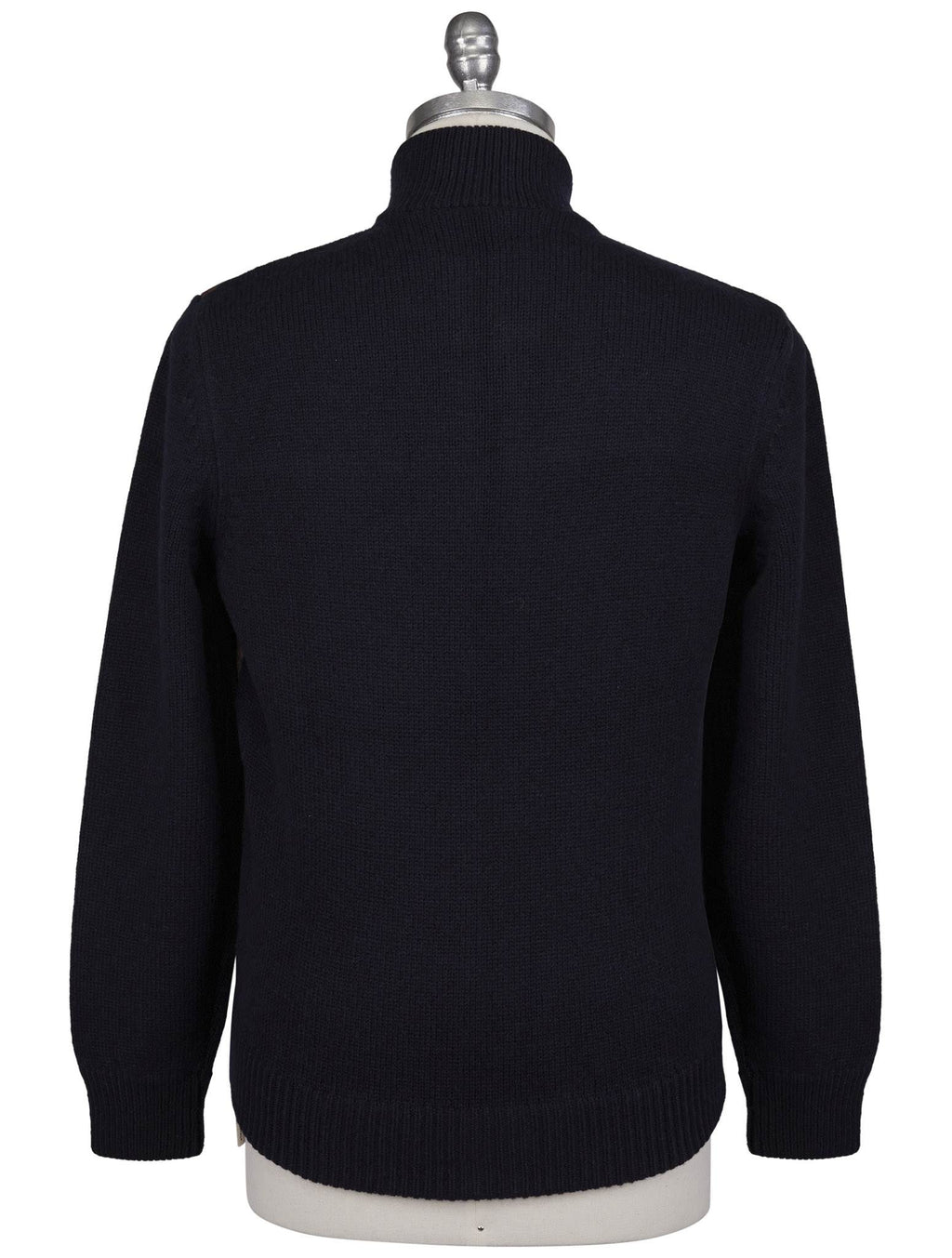 Gran Sasso Gran Sasso Brown Blue Virgin Wool Coat Brown / Blue 001