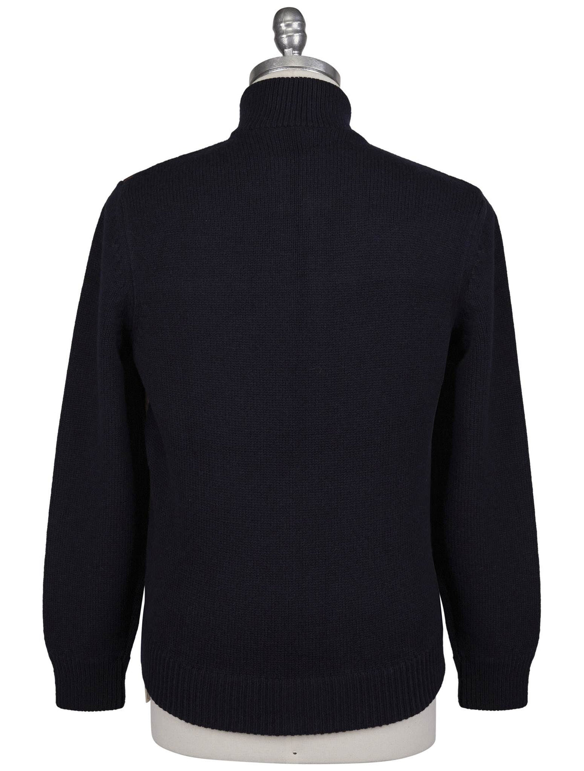 Gran Sasso Gran Sasso Brown Blue Virgin Wool Coat Brown / Blue 001