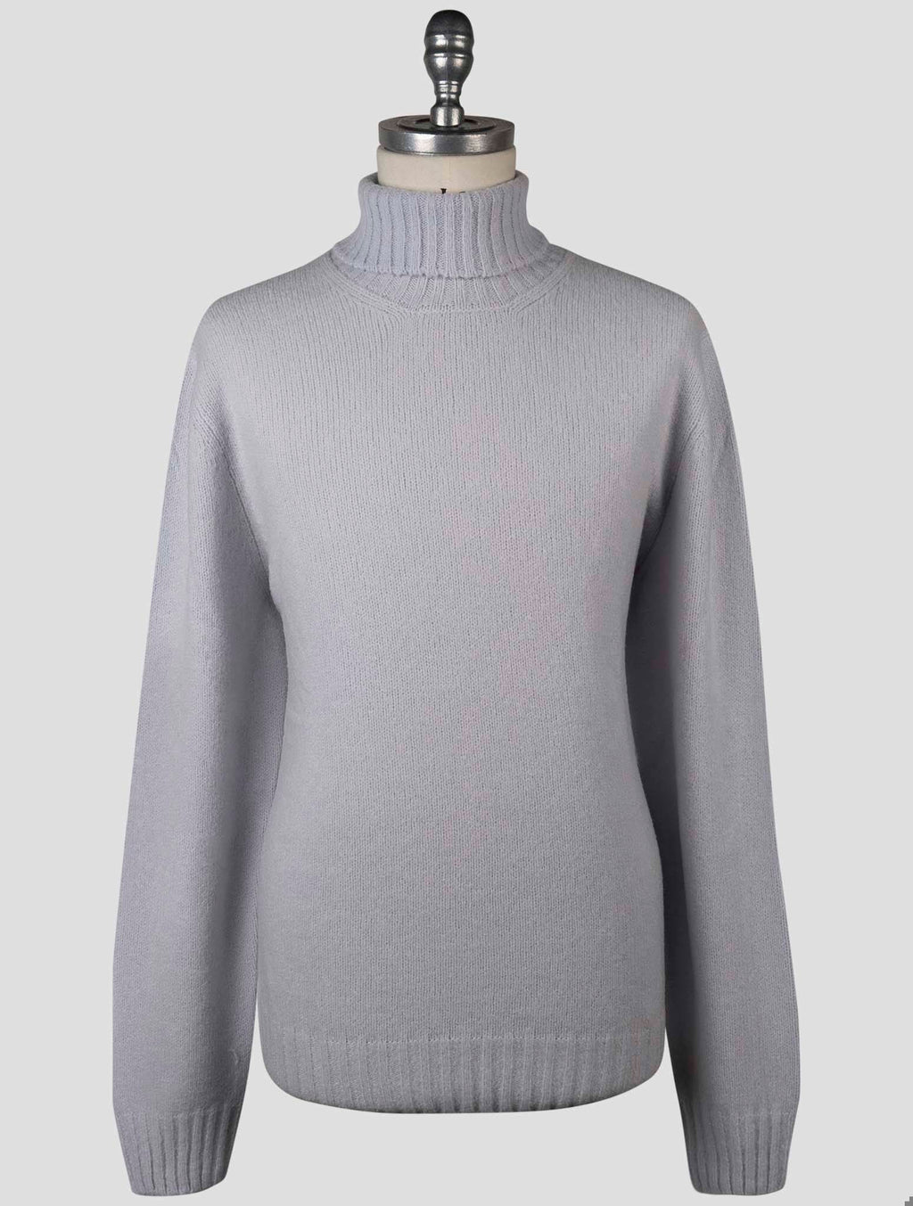 Gran Sasso Gran Sasso Gray Virgin Wool Pa Sweater Turtleneck Gray 000