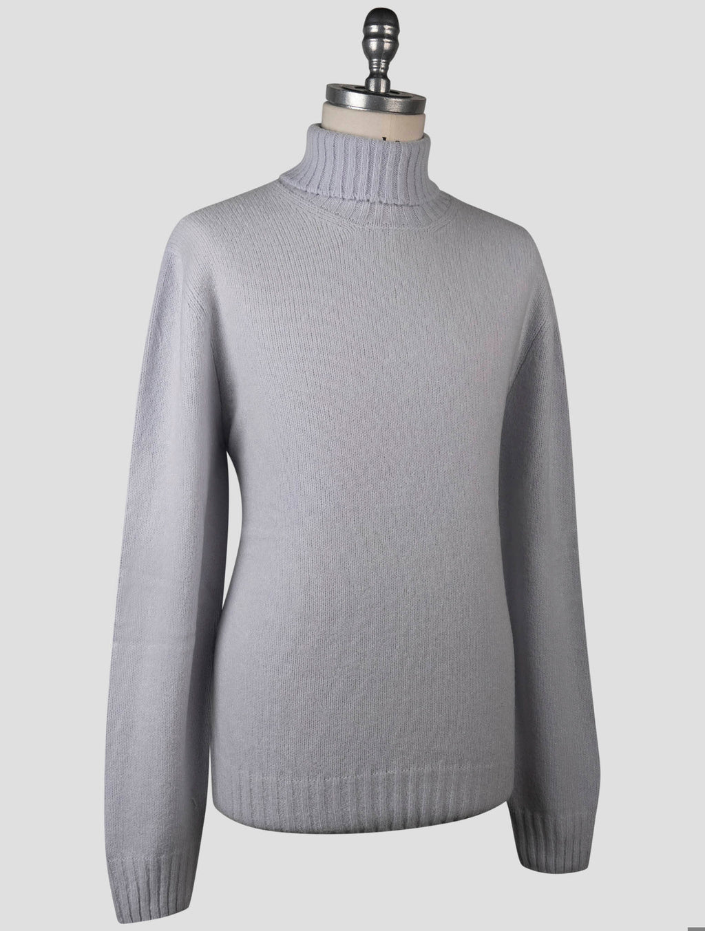 Gran Sasso Gran Sasso Gray Virgin Wool Pa Sweater Turtleneck Gray 001