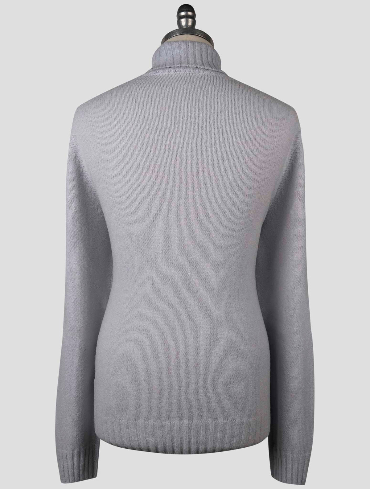 Gran Sasso Gray Virgin Wool Pa Sweater Turtleneck