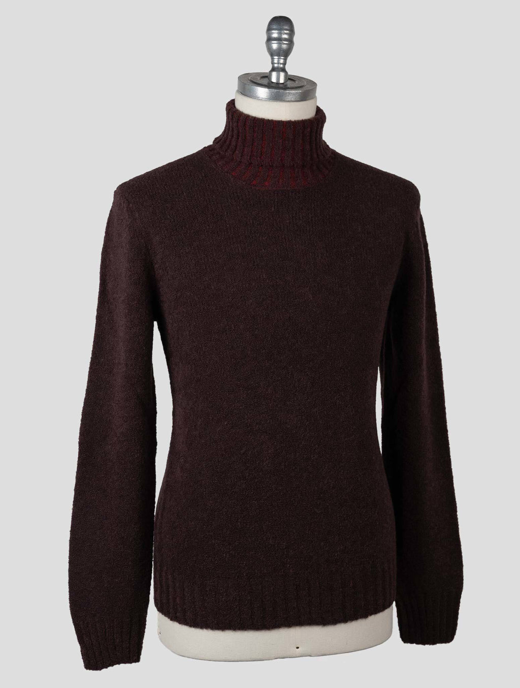 Gran Sasso Gran Sasso Brown Virgin Wool Pa Sweater Turtleneck Brown 001