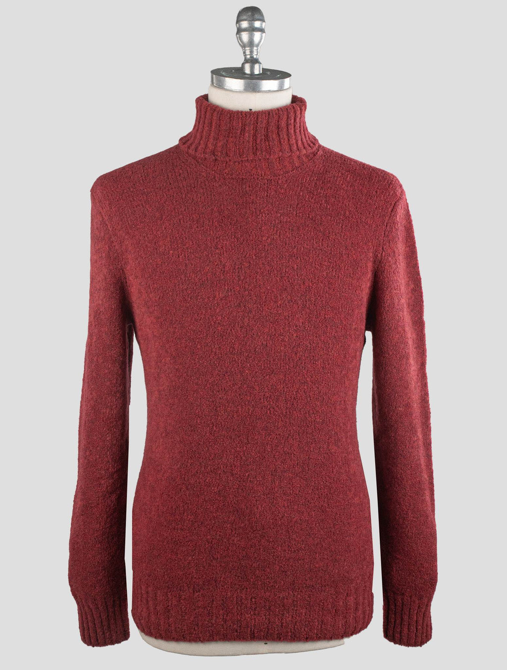 Gran Sasso Gran Sasso Burgundy Virgin Wool Pa Sweater Turtleneck Burgundy 000