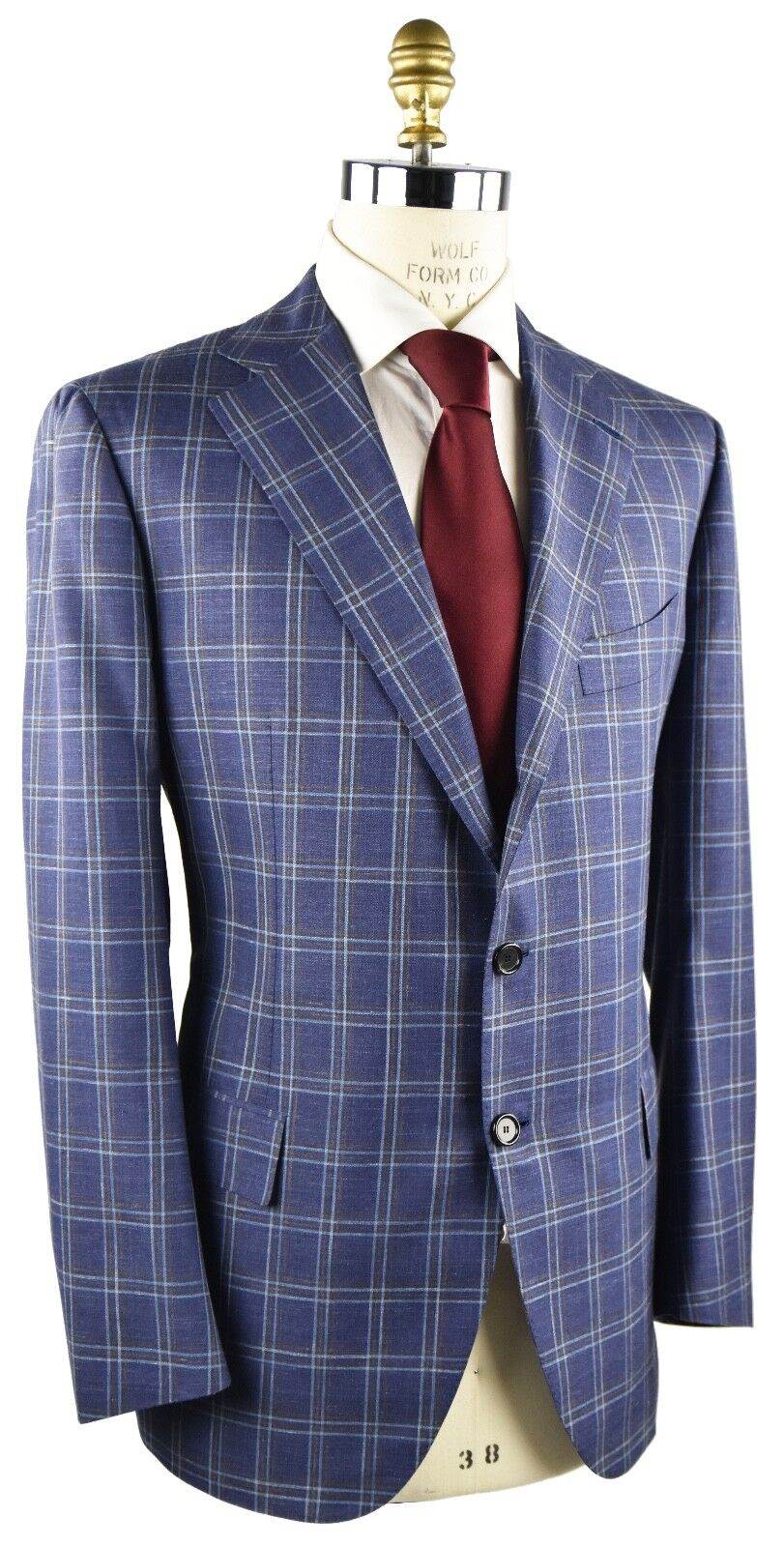 Cesare Attolini CESARE ATTOLINI Multicolor Wool Silk Linen Blazer Multicolor 001
