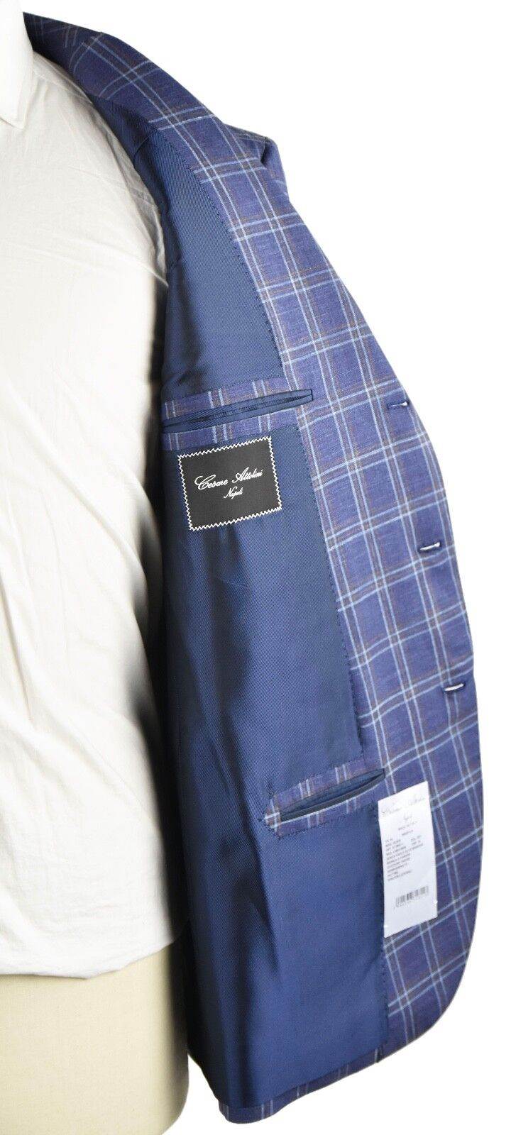 CESARE ATTOLINI Multicolor Wool Silk Linen Blazer