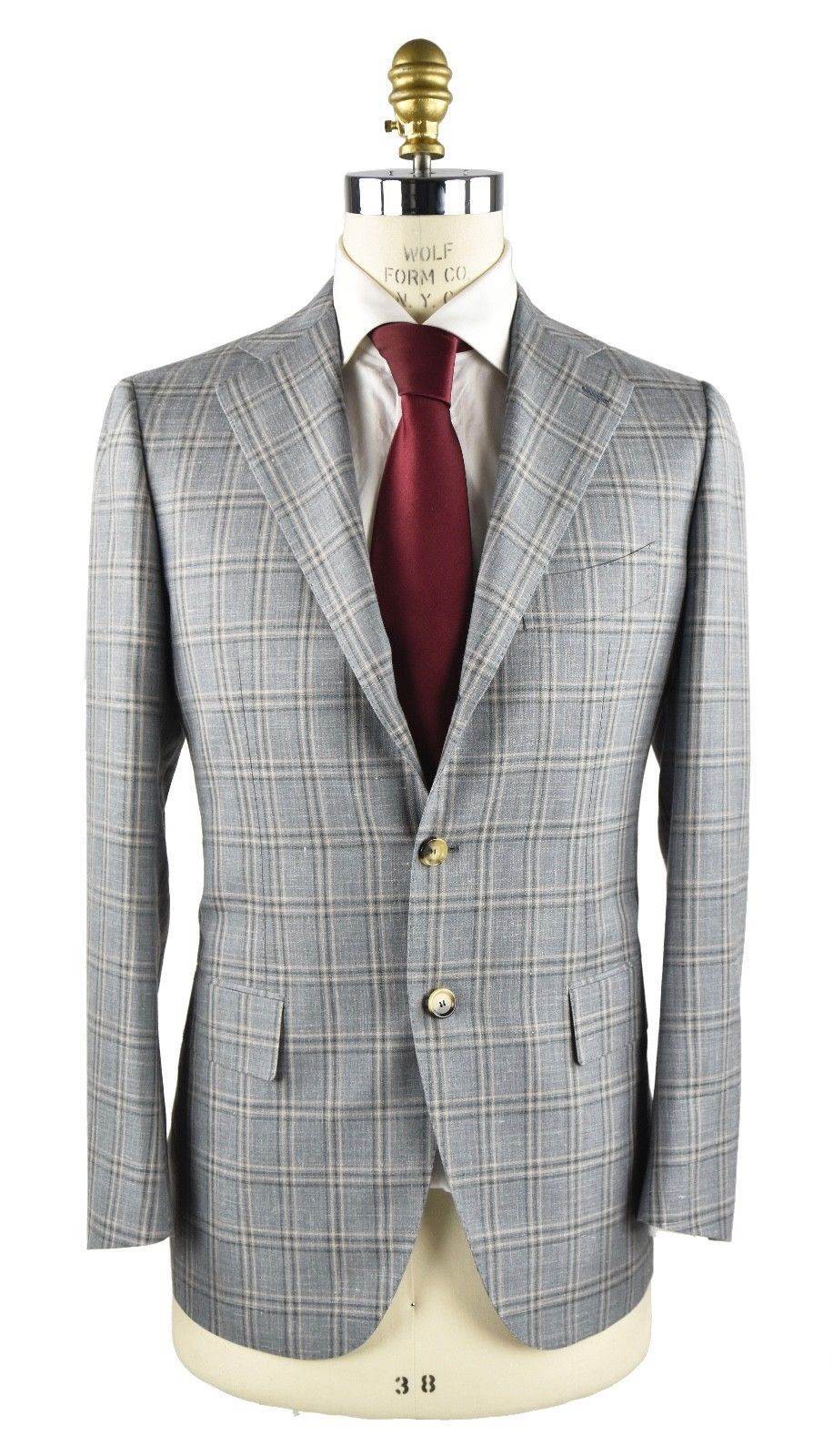 Cesare Attolini CESARE ATTOLINI Multicolor Wool Silk Linen Blazer Multicolor 000
