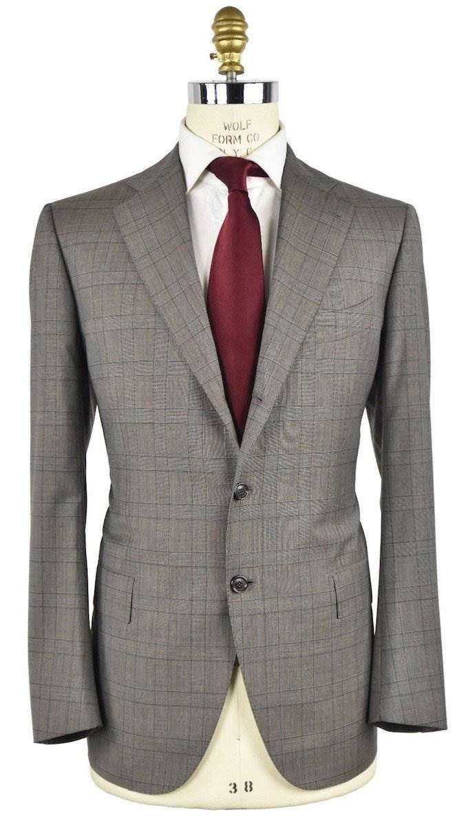 CESARE ATTOLINI Brown Wool 160's Suit
