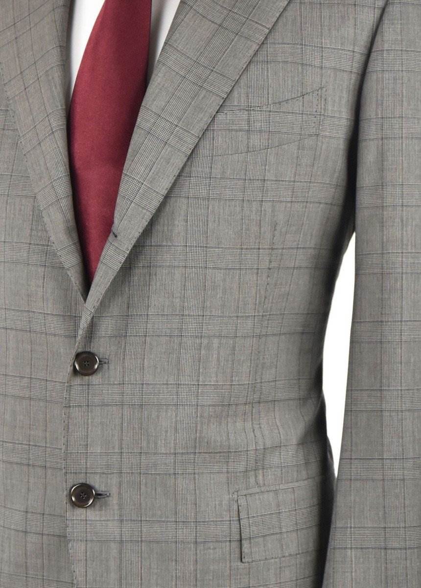 CESARE ATTOLINI Brown Wool 160's Suit