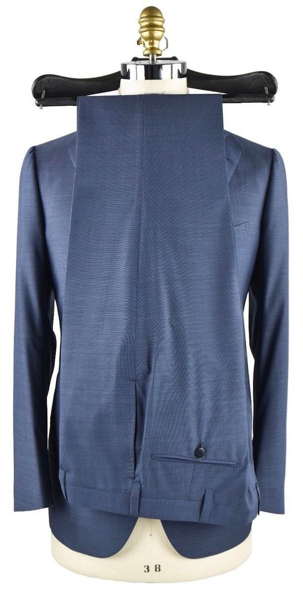 CESARE ATTOLINI Light Blue Wool 140's Suit