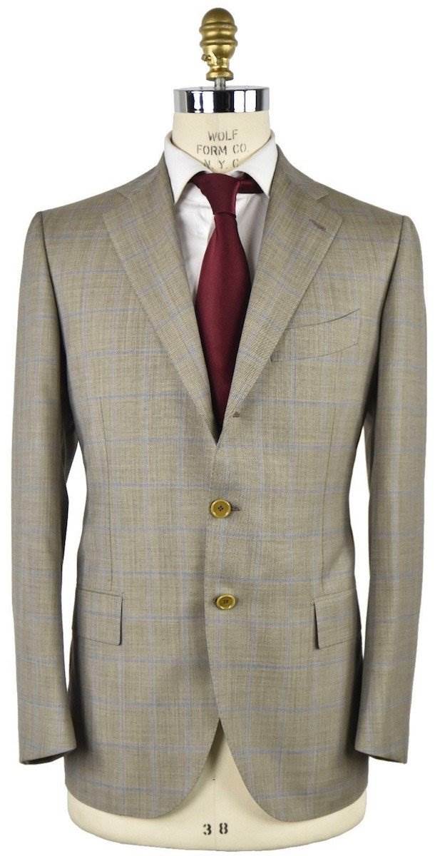 CESARE ATTOLINI Brown Wool 130's Suit