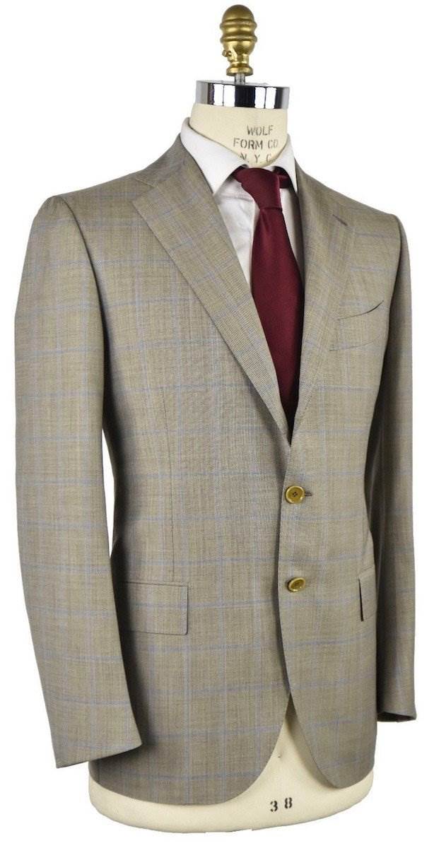 Cesare Attolini CESARE ATTOLINI Brown Wool 130's Suit Brown 001