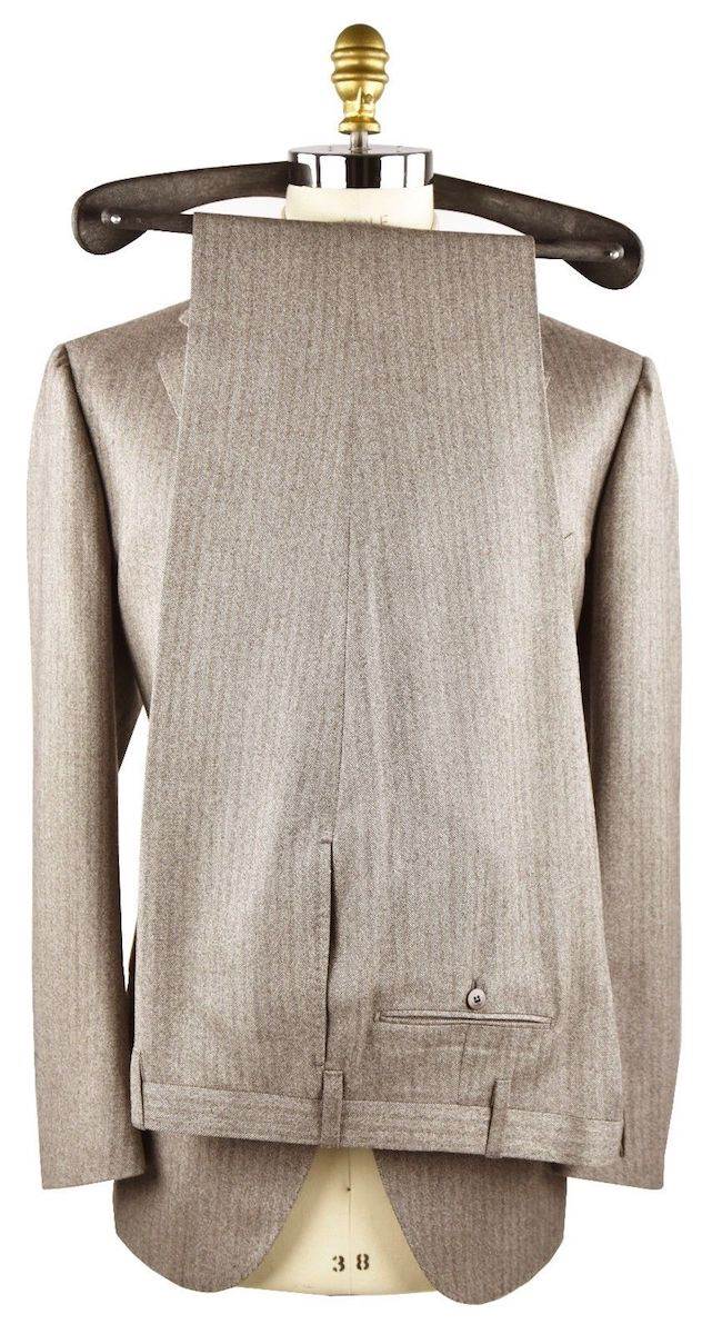 Cesare Attolini CESARE ATTOLINI Brown Wool Cashmere Suit Brown 001