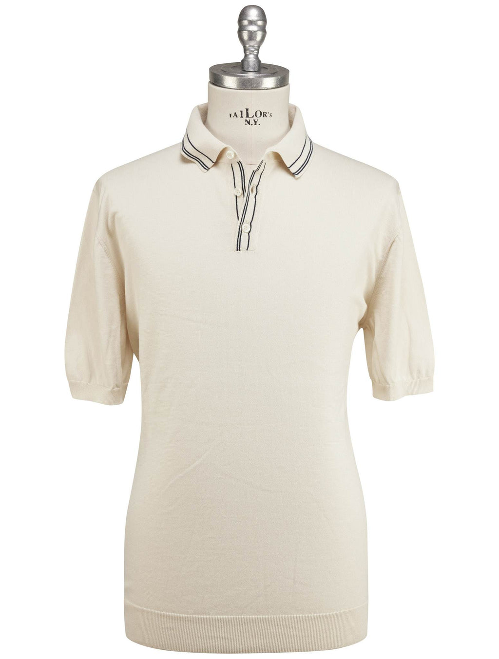 Luigi Borrelli Luigi Borrelli Beige Cotton Polo Beige 000