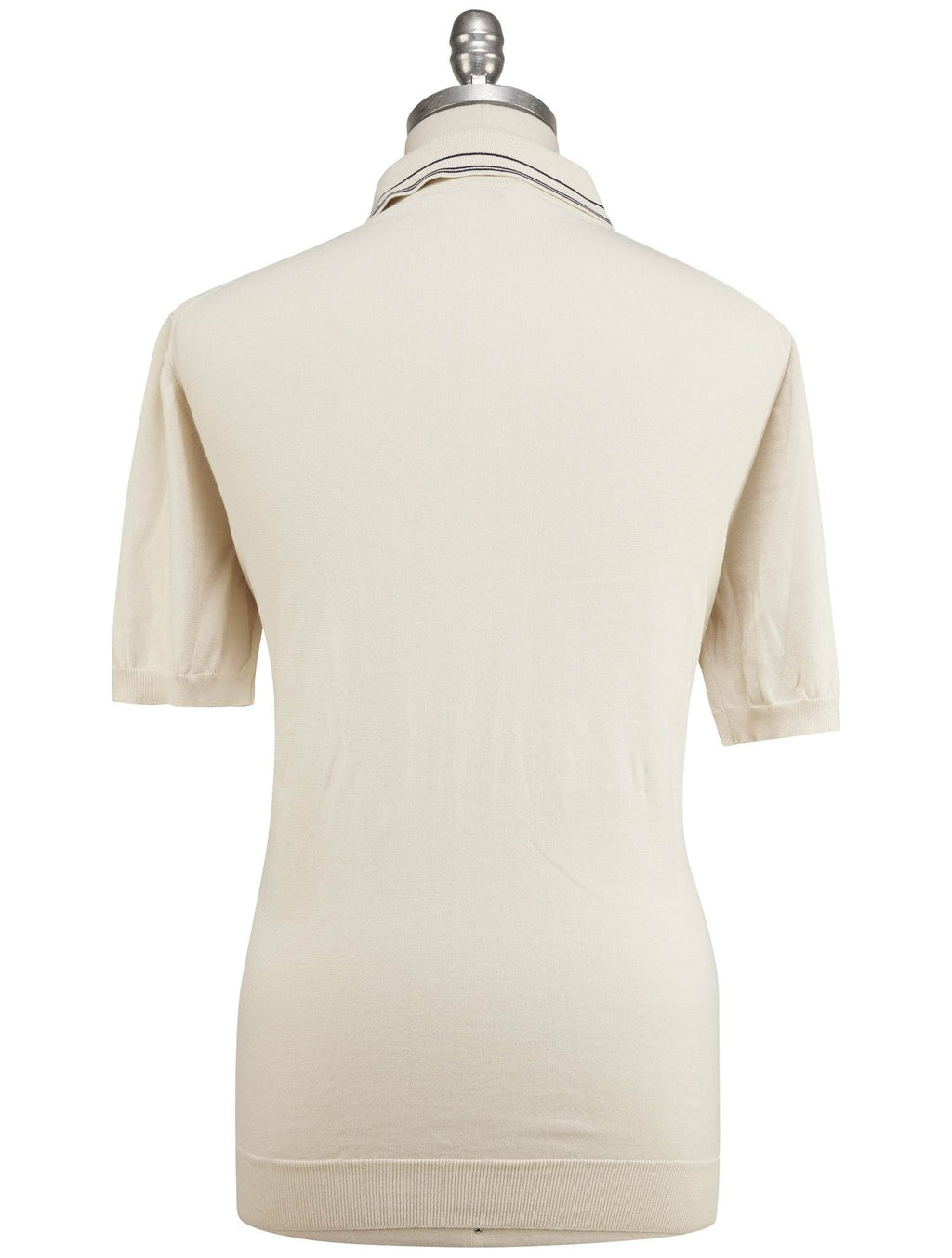 Luigi Borrelli Beige Cotton Polo