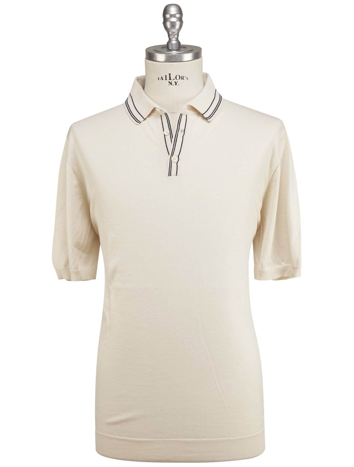 Luigi Borrelli Luigi Borrelli Beige Cotton Polo Beige 000