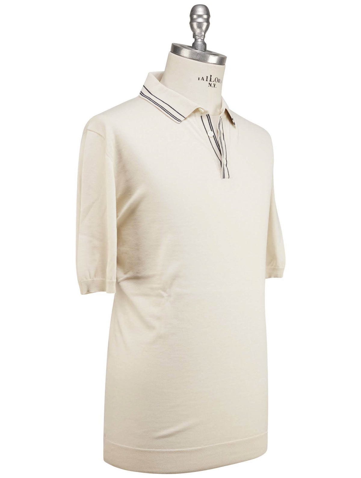 Luigi Borrelli Luigi Borrelli Beige Cotton Polo Beige 001