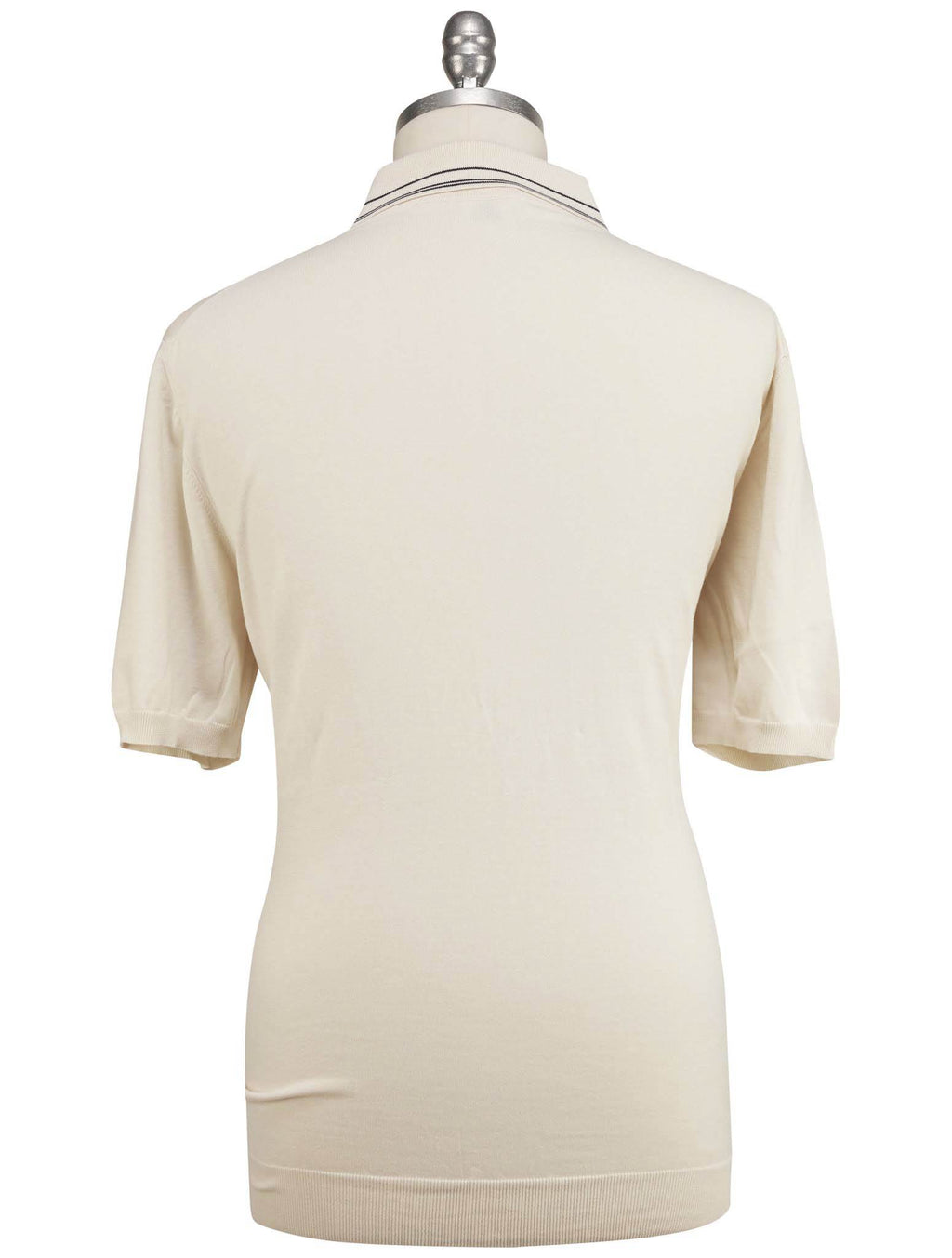 Luigi Borrelli Beige Cotton Polo