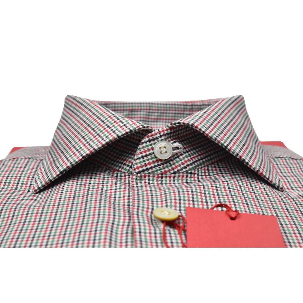 KITON Multicolor Cotton Shirt