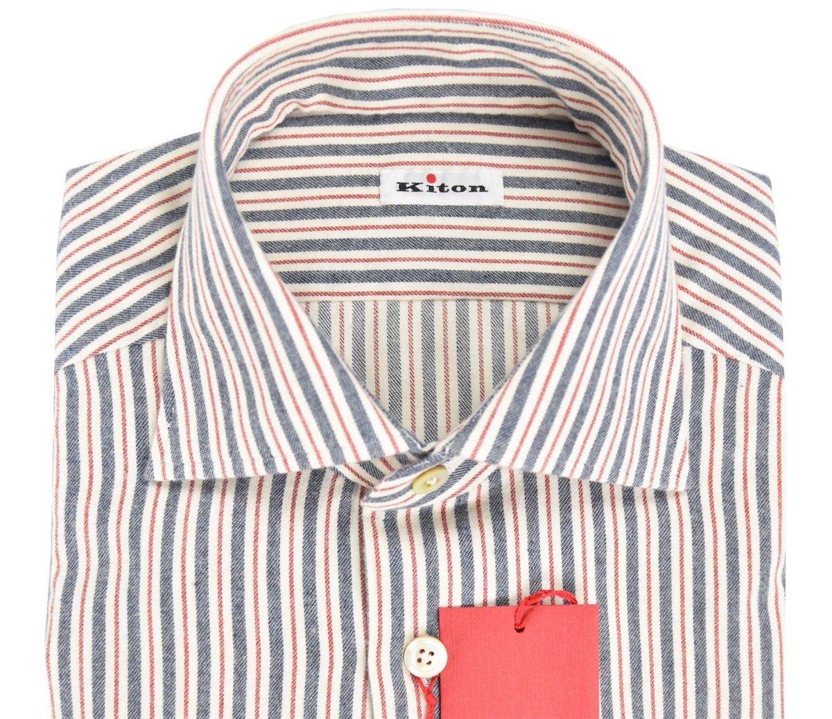 Kiton KITON Multicolor Cotton Shirt Multicolor 001