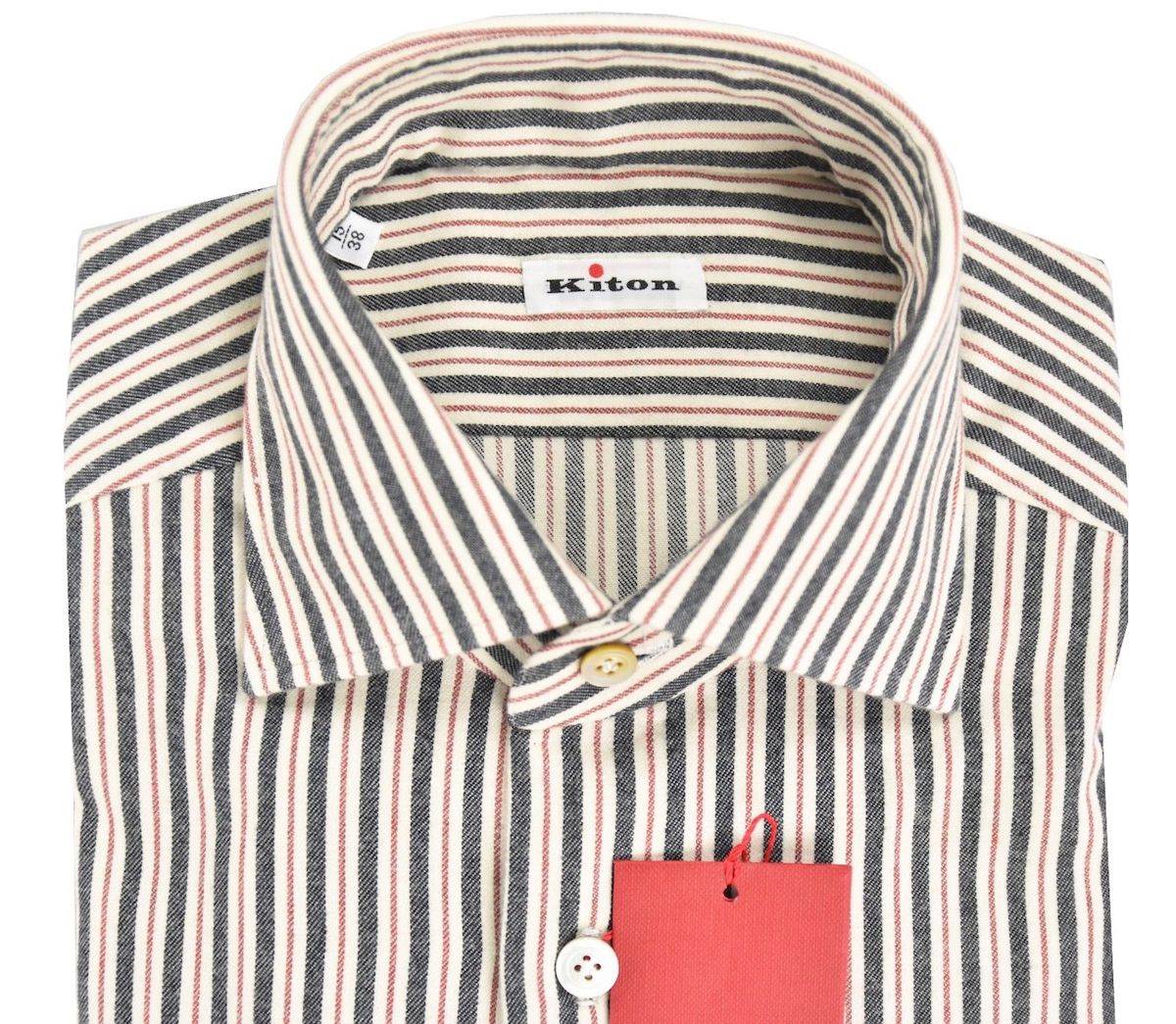 Kiton KITON Multicolor Cotton Shirt Multicolor 001