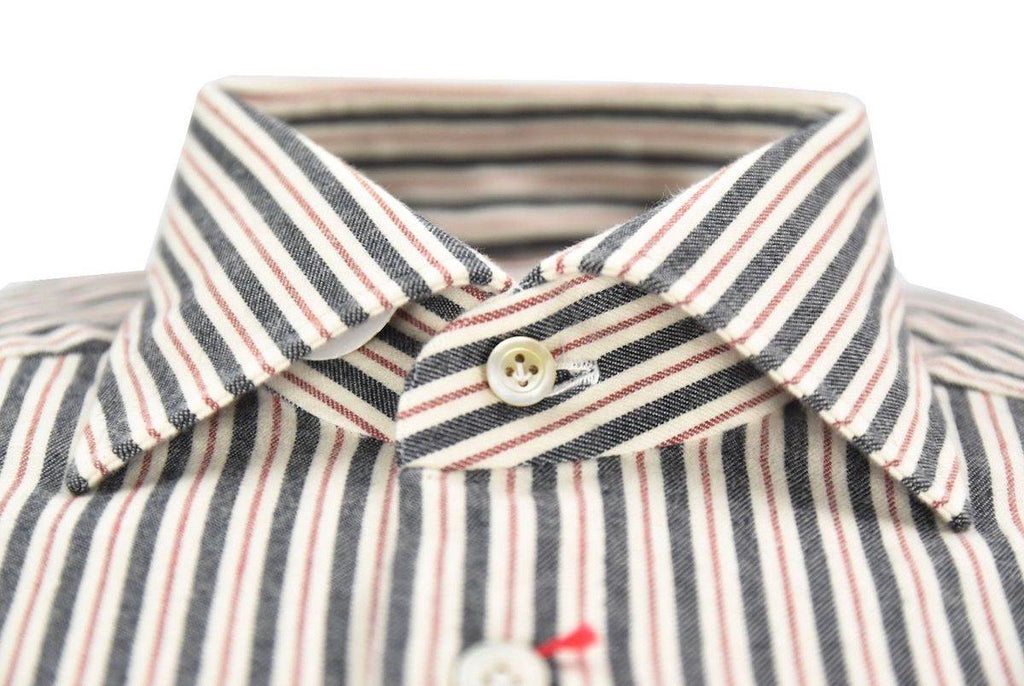 KITON Multicolor Cotton Shirt
