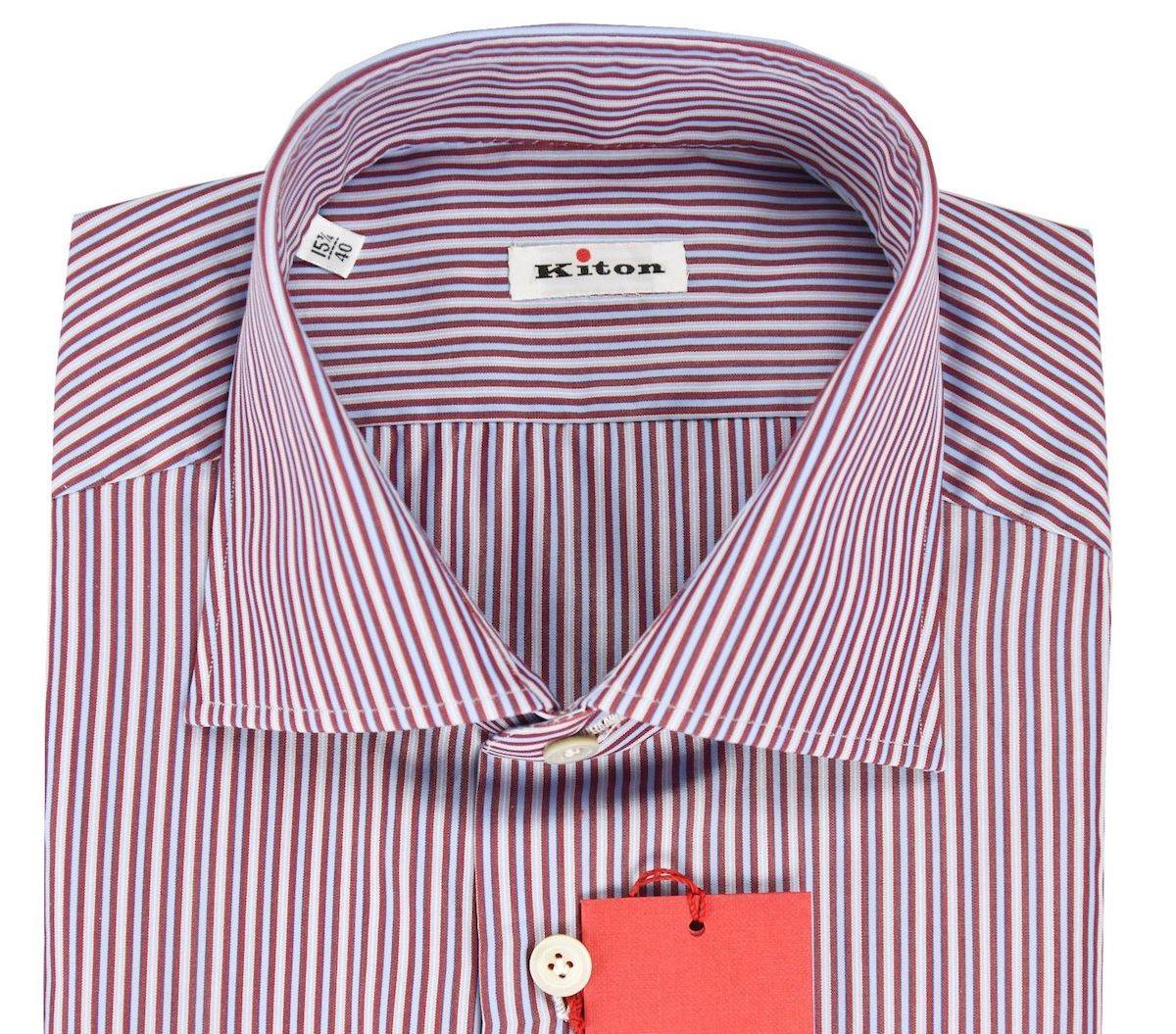 KITON Multicolor Cotton Shirt