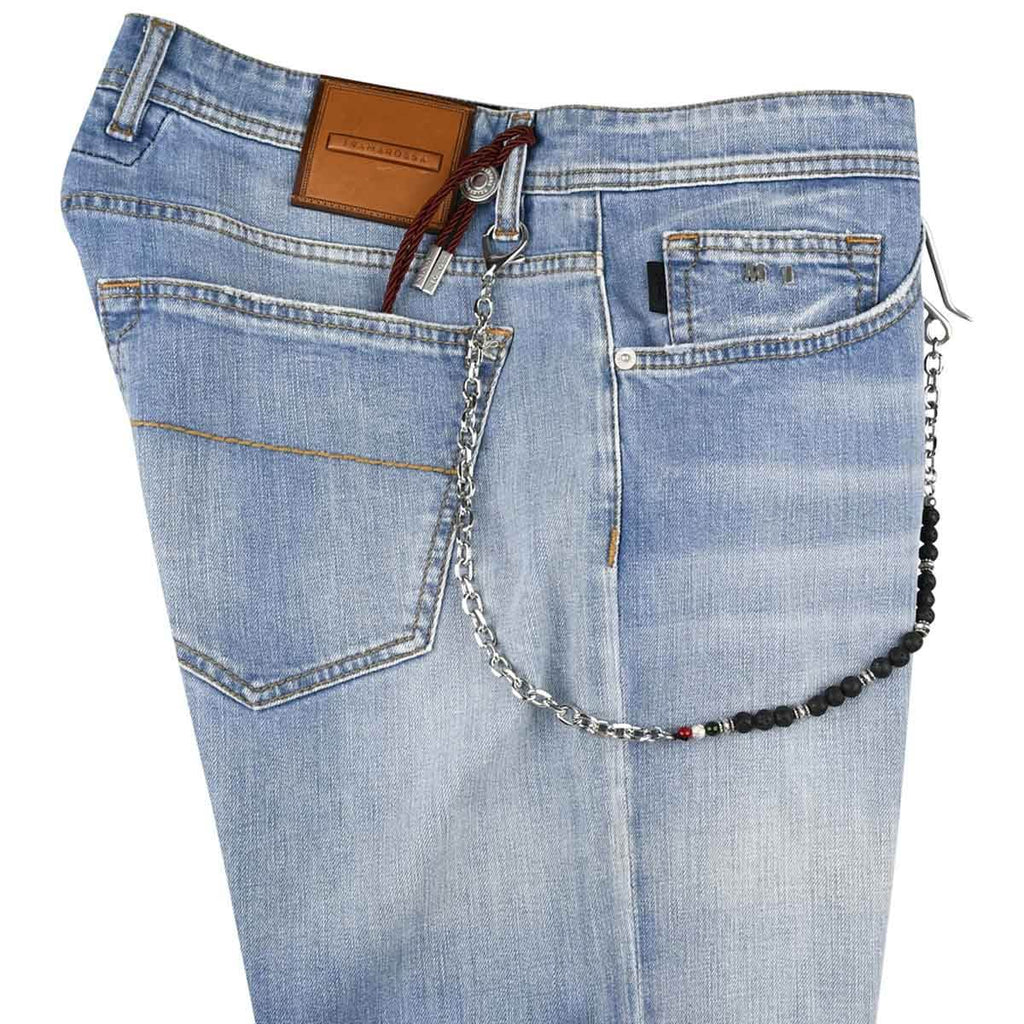 Sartoria Tramarossa Blue Cotton Pl Ea Jeans
