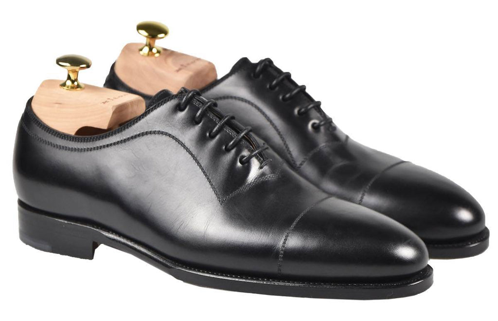 Kiton KITON Black Leather Shoes Black 000