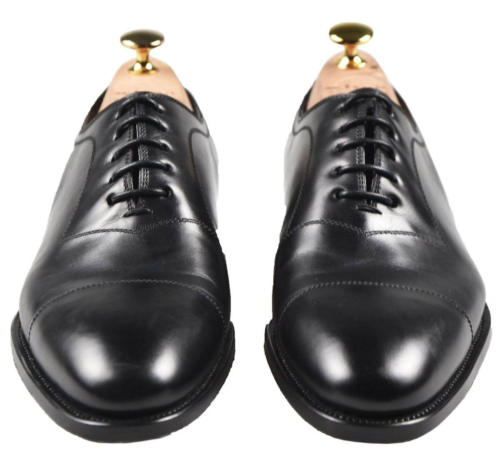 Kiton KITON Black Leather Shoes Black 001