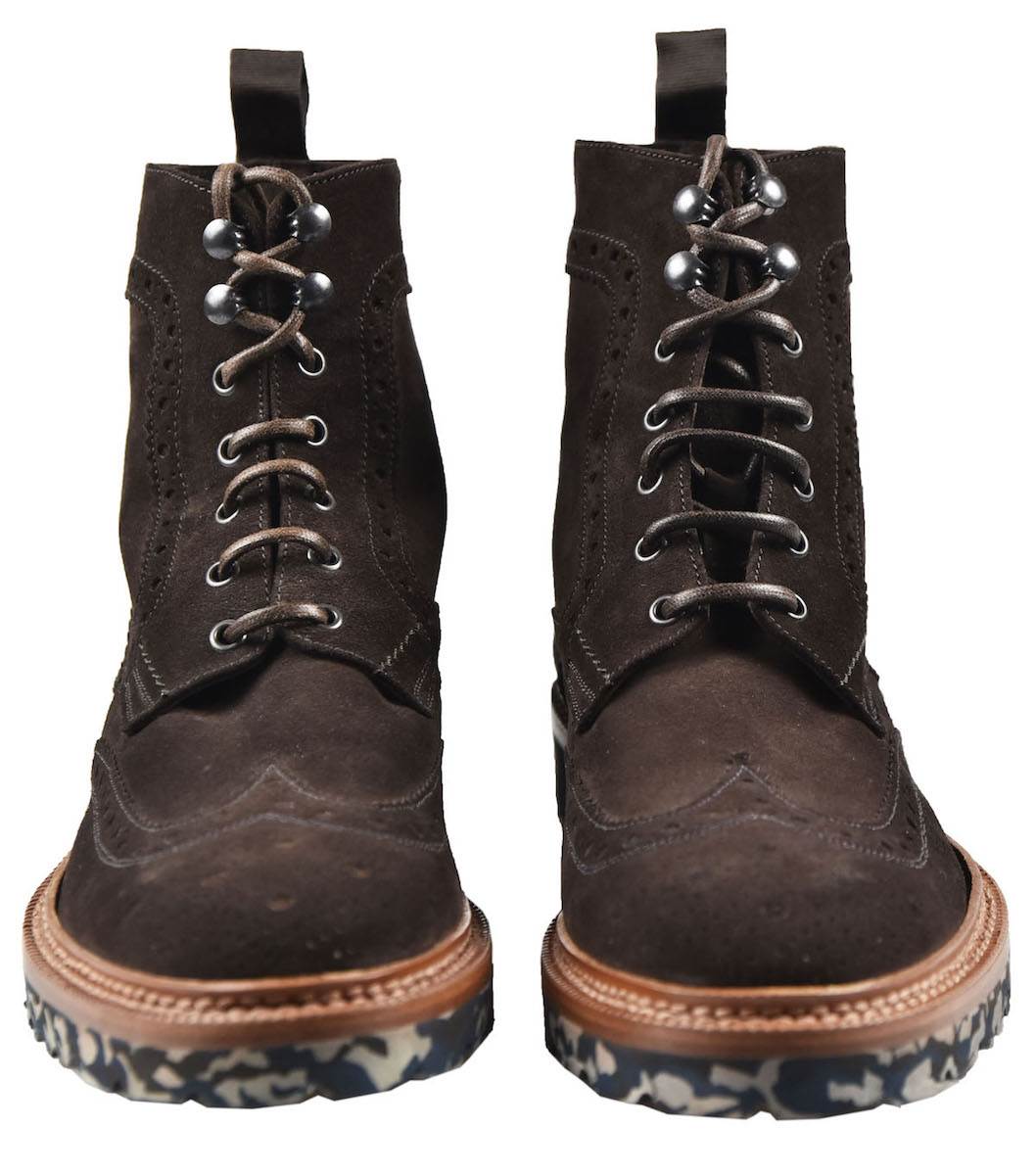 Kiton KITON Brown Leather Boots Brown 001
